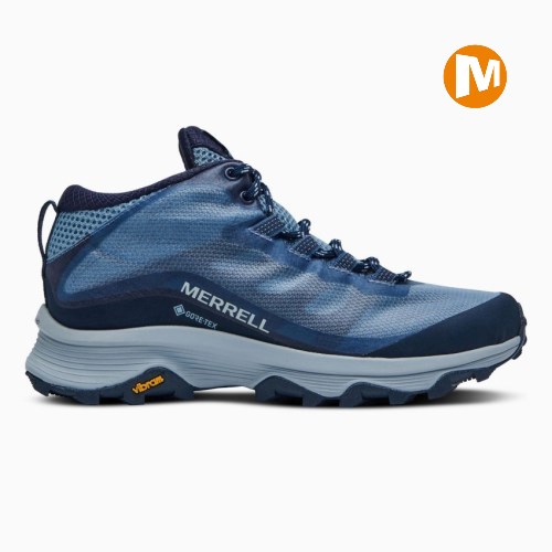 Zapatillas Trekking Merrell Moab Speed Mid GORE-TEX Mujer MX.S.YKM